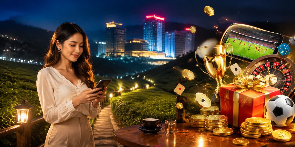 Scenic Views of Genting Highlands and Mobile Casino